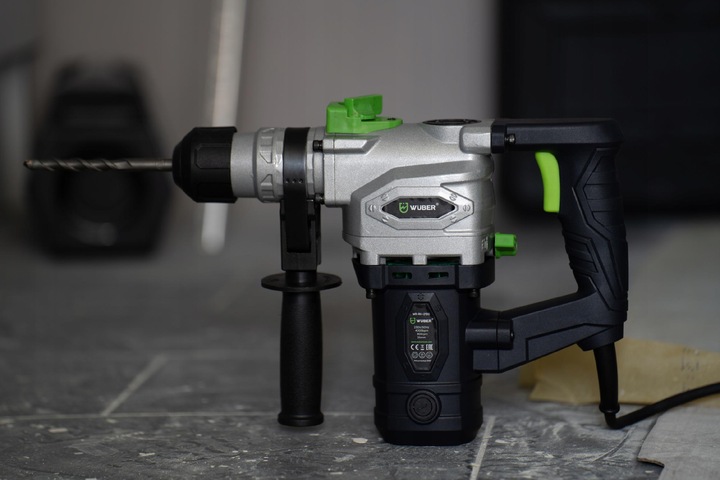 MŁOTOWIERTARKA MŁOT UDAROWY SDS+ WUBER 2100W WALIZKA ZESTAW
