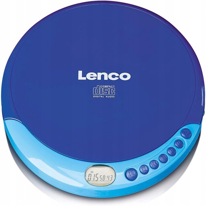 Discman Hi-Fi Lenco CD-011BU CD ESP SŁUCHAWKI