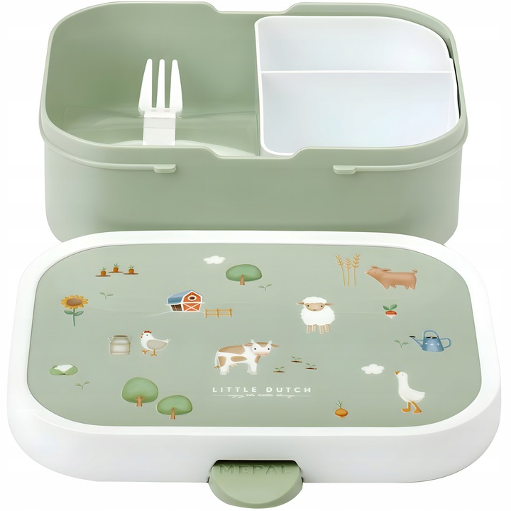 MEPAL LUNCHBOX ŚNIADANIÓWKA DLA DZIECI LITTLE FARM DUTCH BEZ BPA 750 ML