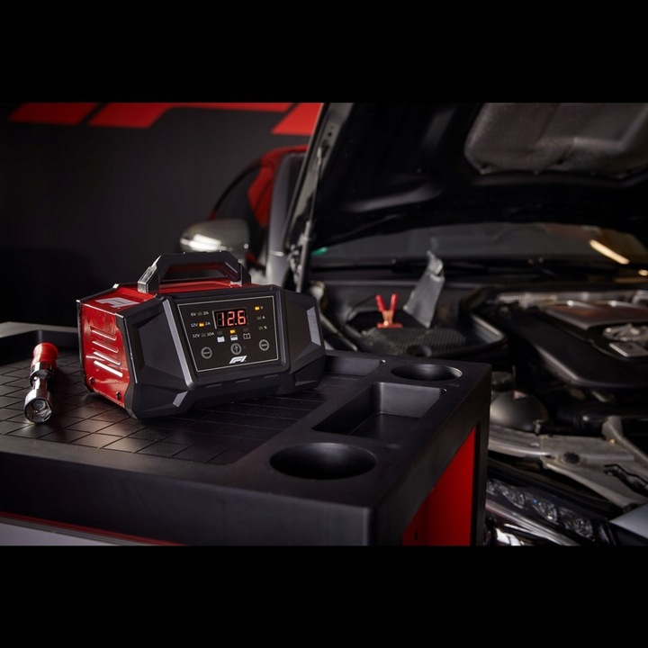 Ładowarka PROSTOWNIK WARSZTATOWY 10A 12V AEG WM10 Formula1 Limited Edition