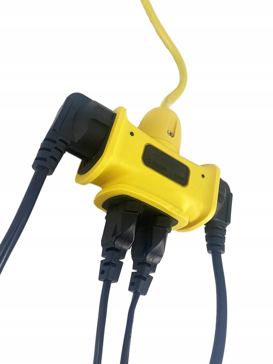 Wytrzymały GRUBY przedłużacz ogrodowy Pantherise 30m do 3000W 16A do 750°