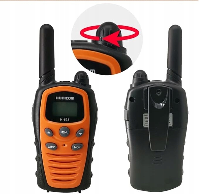 Walkie Talkie 5km z Latarką Diody LED Krótkofalówka Dla Dzieci i Dorosłych