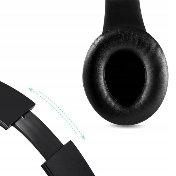 SŁUCHAWKI BEZPRZEWODOWE BLUETOOTH NAUSZNE MIKROFON DLA NIEJ NIEGO DZIECKA