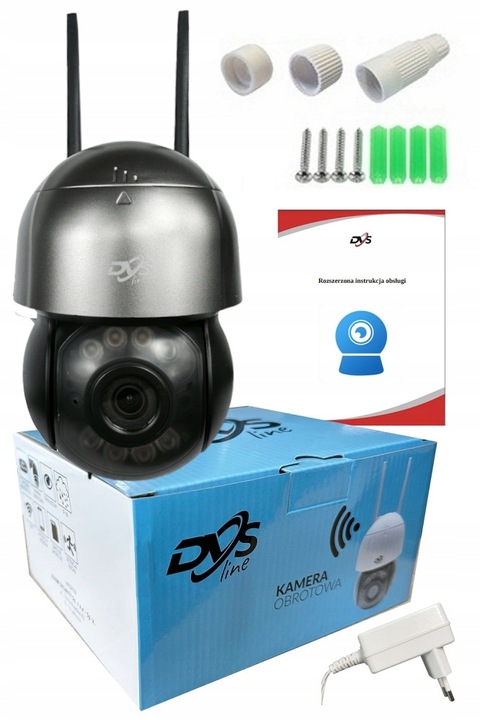 Zewnętrzna kamera WiFI z FUNKCJĄ ŚLEDZENIA - SMART kamera do domu FULL HD