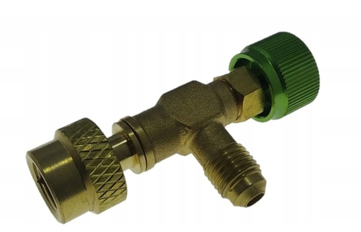 Zawór serwisowy do klimatyzacji, otwierający, odcinający, R32, R410a