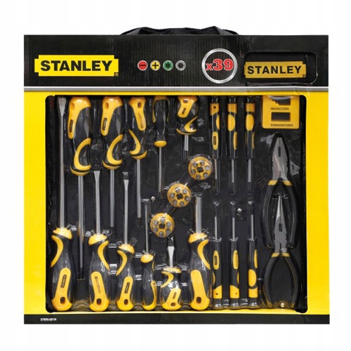 Zestaw wkrętaków Stanley 39 elementów
