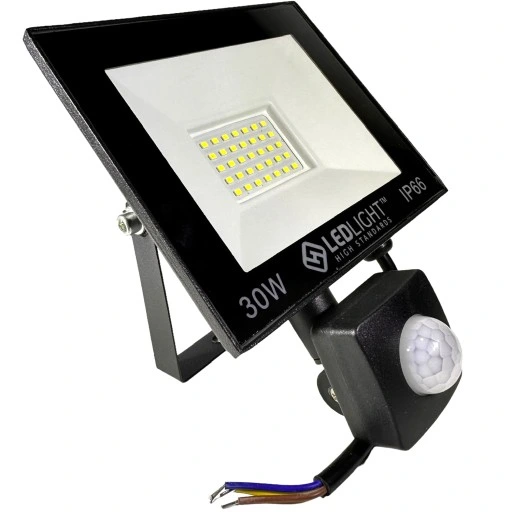 HALOGEN Naświetlacz LED SLIM CZUJNIK RUCHU zmierzchu reflektor z czujnikiem