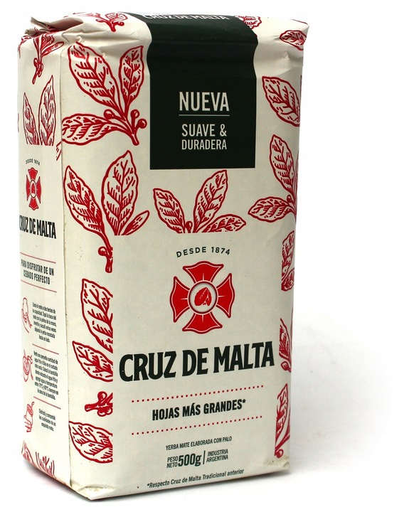 Yerba Mate Cruz de Malta Elaborada Con Palo 0,5 kg