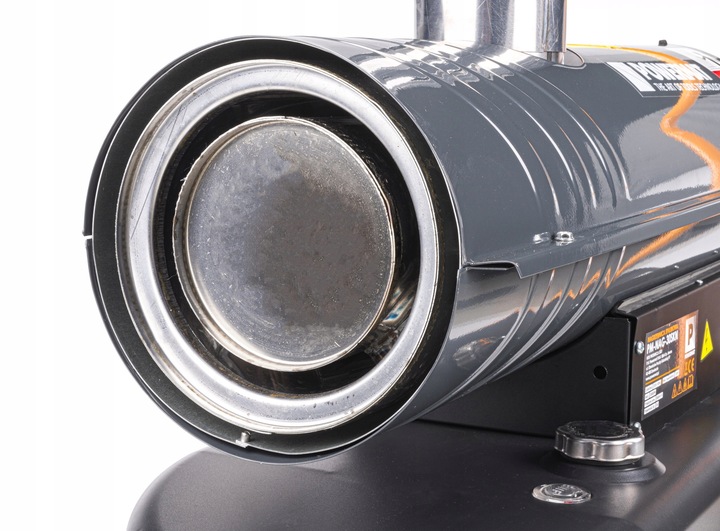 NAGRZEWNICA OLEJOWA SPALINOWA 30KW TERMOSTAT PIEC DMUCHAWA FARELKA ON LCD