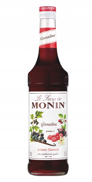 Syrop smakowy MONIN GRENADINE - grenadyna 700 ml szkło