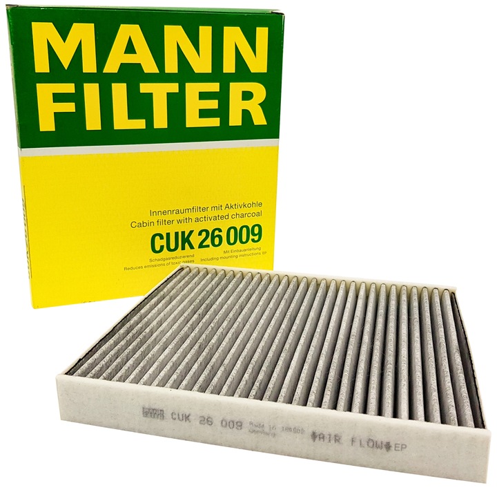 MANN FILTER FILTR KABINY AUDI A3,Q2,Q3,TT, SEAT ATECA, LEON, SKODA OCTAVIA