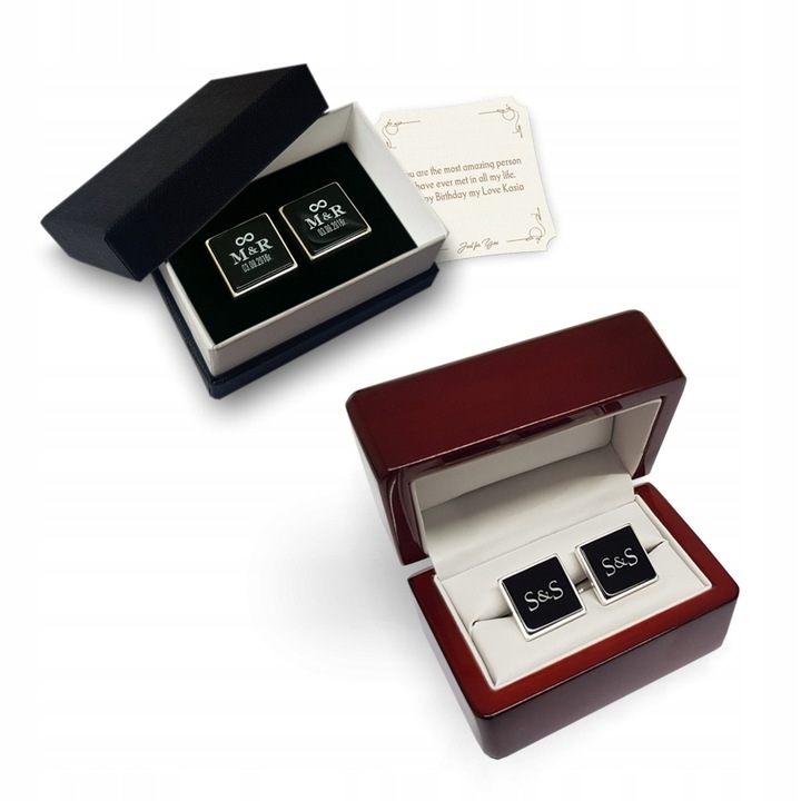 Personalizowany prezent | Spinki do mankietów