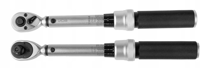 KLUCZ DYNAMOMETRYCZNY Z BLOKADĄ ETUI CERTYFIKAT KALIBRACJI 5-25NM 3/8'' JCB