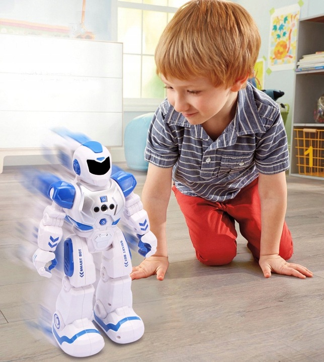 INTELIGENTNY ROBOT DLA DZIECI Z CZUJNIKIEM GESTÓW I PILOTEM