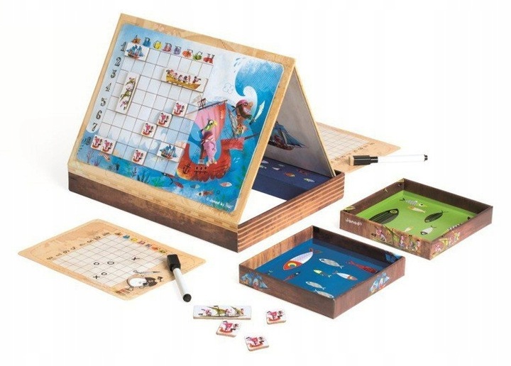 STATKI BITWA MORSKA Gra magnetyczna JANOD