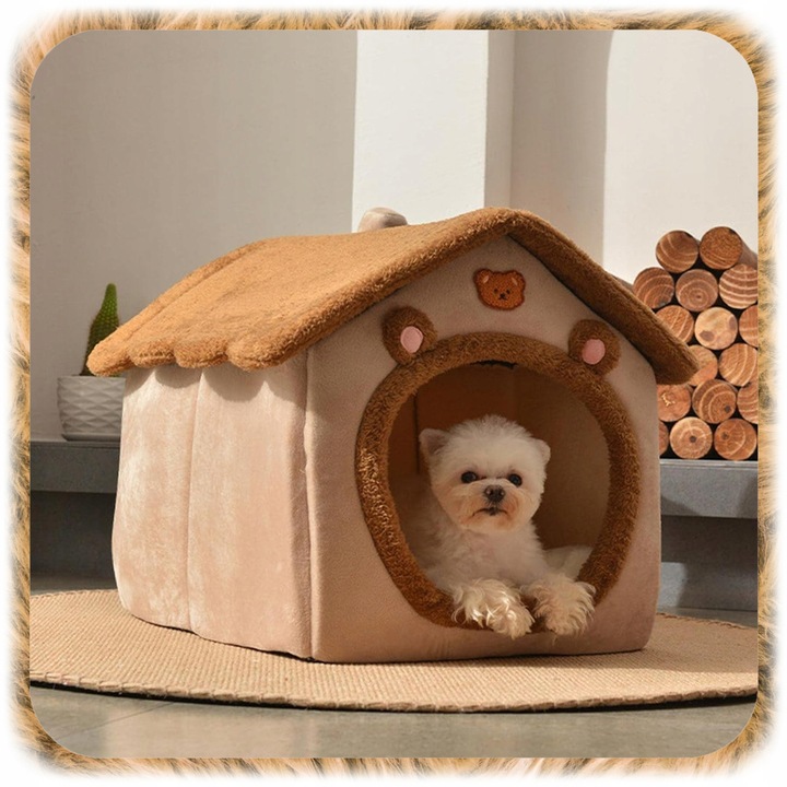 LEGOWISKO DLA KOTA PSA DOMEK BUDKA KOJEC PLUSZOWY PODUSZKA POSŁANIE BUDA