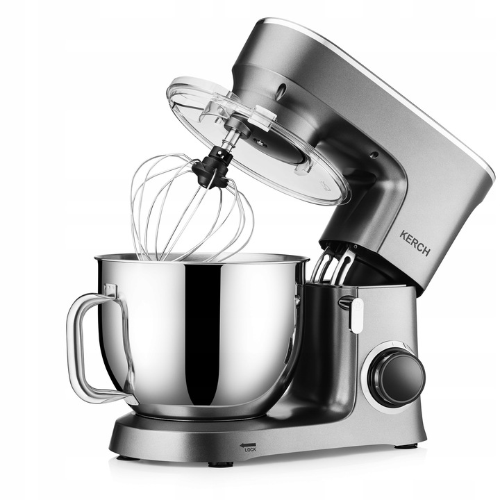 ROBOT KUCHENNY PLANETARNY MIKSER Z MISĄ KERCH BAKER GREY 7L