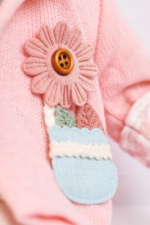 Lalka Bobas Interaktywna Miękka Jak Żywa Duża 42cm Śpiewa Mówi Dziewczynka