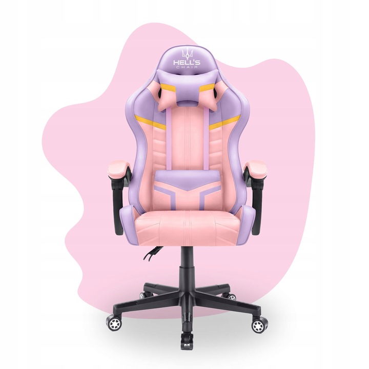 FOTEL GAMINGOWY DLA GRACZA BIUROWY HELL'S