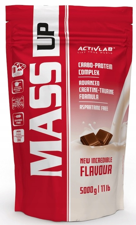 ACTIVLAB MASS UP 5000 GAINER MASA KREATYNA TAURYNA