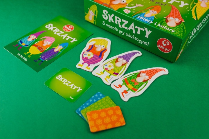 Skrzaty. 3 wesołe gry