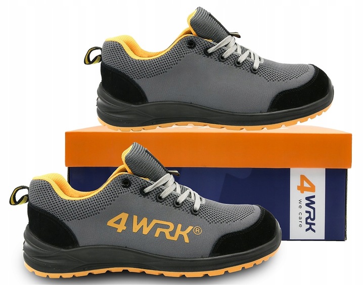 LEKKIE PÓŁBUTY ROBOCZE buty SPORTOWE ODDYCHAJĄCE adidasy Z PODNOSKIEM 41