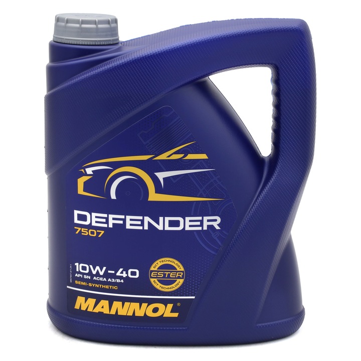 Olej Silnikowy 7507 Mannol Defender 10w40 4L + Zawieszka Olejowa
