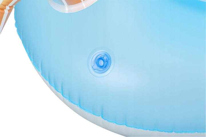 41114 Dmuchany JEDNOROŻEC materac 1,55 mx1,19 CM DLA DZIECI UCHWYTY BESTWAY