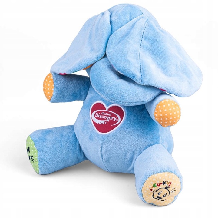 Słoń a kuku interaktywna pluszowa zabawka Dumel Discovery