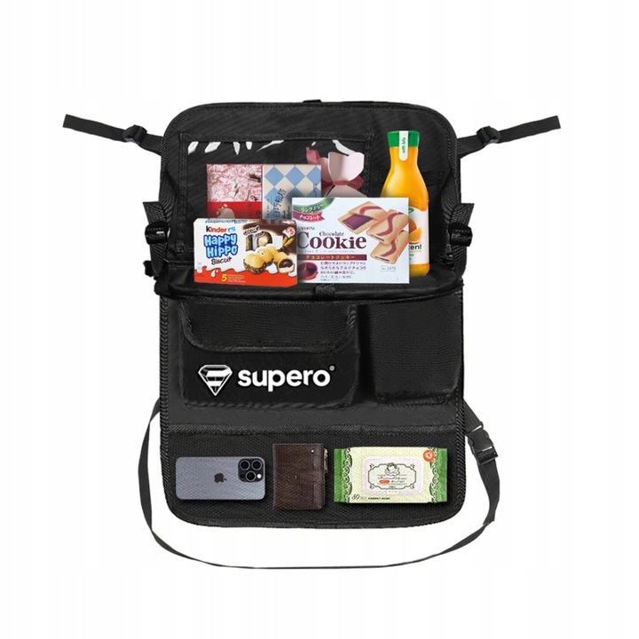 Organizer samochodowy na fotel oparcie tył dla dziecka do auta ochraniacz