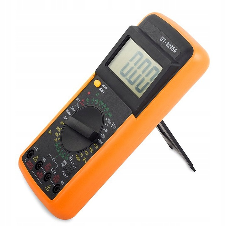 CYFROWY MIERNIK MULTIMETR PRĄDU LCD ELEKTRONIKI
