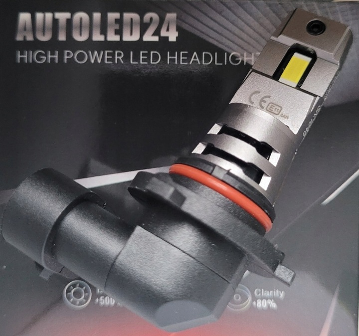 ŻARÓWKI LED i7s HB3 9005 CSP LIGHT +400% EMC E11 RETRIFY