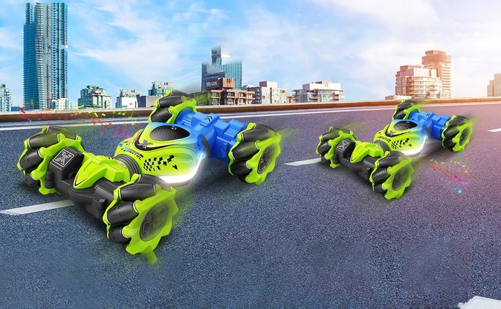 SAMOCHÓD ZDALNIE STEROWANY RĘKĄ GESTAMI ZABAWKA PILOT AUTO RC OBRÓT 360°