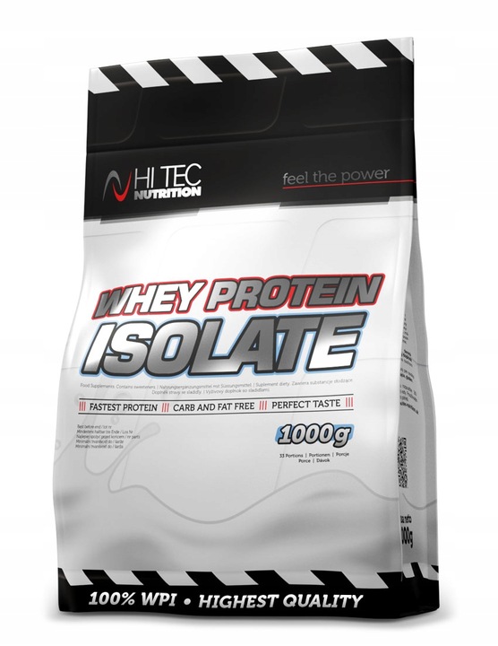 HI TEC WHEY PROTEIN ISOLATE 1000 g BIAŁKO IZOLAT