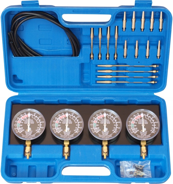 WAKUOMETR DO SYNCHRONIZACJI GAŹNIKÓW – MAX ZESTAW WSKAŹNIKÓW - WAKUOMETRÓW