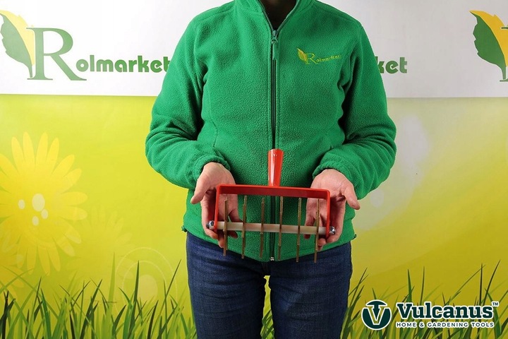 Kultywator Ręczny Do Gleby Ziemi Ogrodu Spulchniacz Ogrodowy 6-GWIAZDKOWY