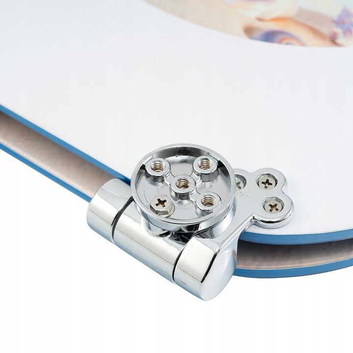 DESKA WC SEDESOWA KLOZETOWA TOALETOWA WOLNOOPADAJACA UNIWERSALNA MDF