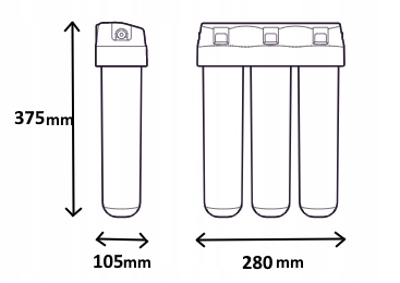 Filtr wody pitnej Aquaphor Kryształ A kran zestaw