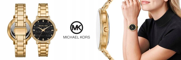 ZEGAREK DAMSKI MICHAEL KORS MK4593 PYPER ZŁOTY ORYGINALNY GWAR24 + PUDEŁKO