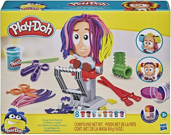 HASBRO PLAY DOH SZALONY FRYZJER CIASTOLINA F1260