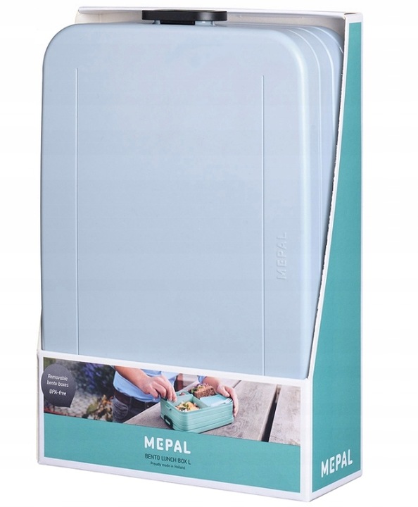 MEPAL BENTO ŚNIADANIÓWKA LUNCHBOX KANAPNIK POJEMNIK DUŻY NO BPA FREE 1,5 L