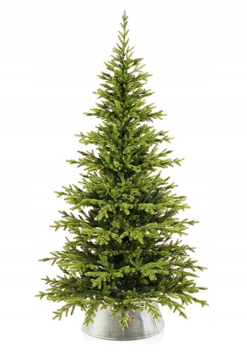 Osłonka choinkowa 40 cm, Srebrna