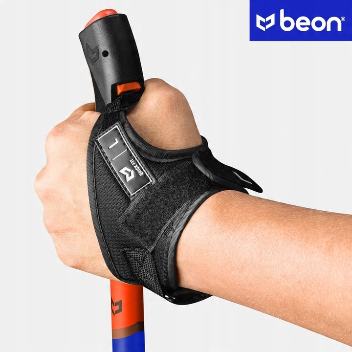 KIJKI NORDIC WALKING KIJE TELESKOPOWE Z WYPINANYMI RĘKAWICZKAMI REGULOWANE