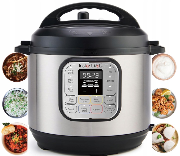 SZYBKOWAR MULTICOOCKER WOLNOWAR 7w1 INSTANT POT DUO 80 1200W 7,6 LITRA