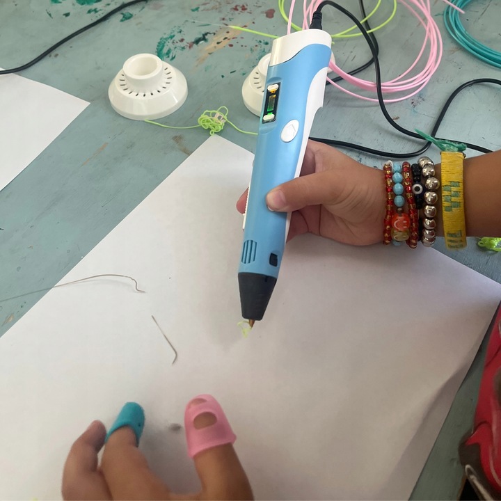 DŁUGOPIS 3D DLA DZIECI DRUKARKA MAGICZNY PEN ZESTAW + WKŁADY PLA 109 METRÓW