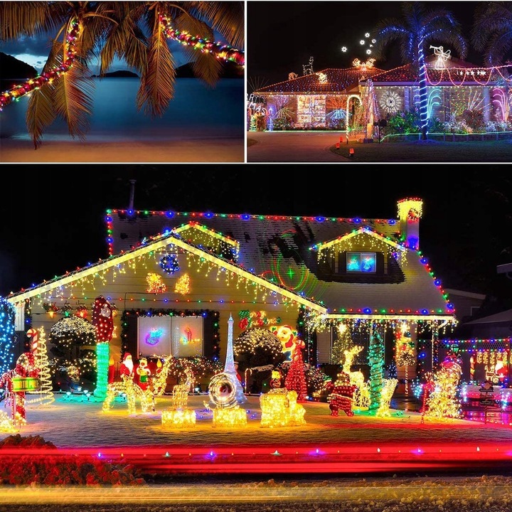 Wąż świetlny 6m programator 8 funkcji LED