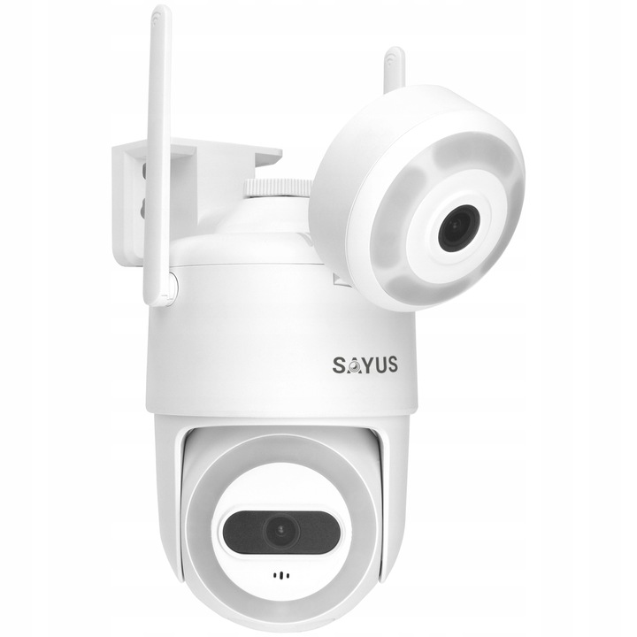 OBROTOWA KAMERA ZEWNĘTRZNA IP WIFI ICSEE ZOOM DWA OBIEKTYWY ULTRA HD 3MPx