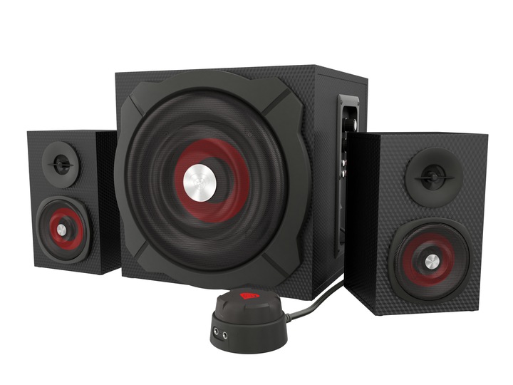 Głośniki 2.1 60W PC Komputerowe GENESIS Helium 600 Pilot