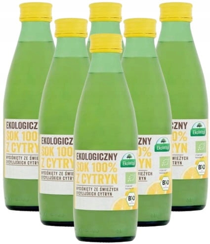 Sok z cytryn sycylijskich BIO 6x 250ml EkoWital