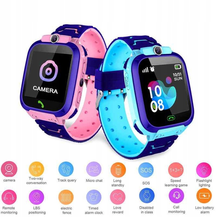 SMARTWATCH ZEGAREK DLA DZIECI LOKALIZATOR dziecko